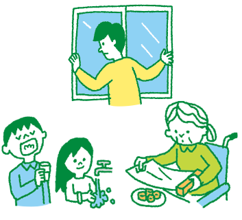 屋内退避