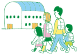 家を出て、学校の体育館や公民館などに避難すること