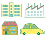 建物の中に入るだけで、放射線を防ぐことができるの？